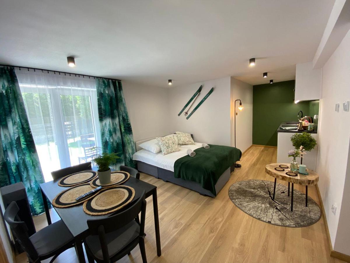 U Gazdy - Apartament Z Ogrodem I Tarasem , Przy Gondoli Szczyrk Exteriér fotografie
